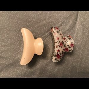 Hair Clips NWOT
